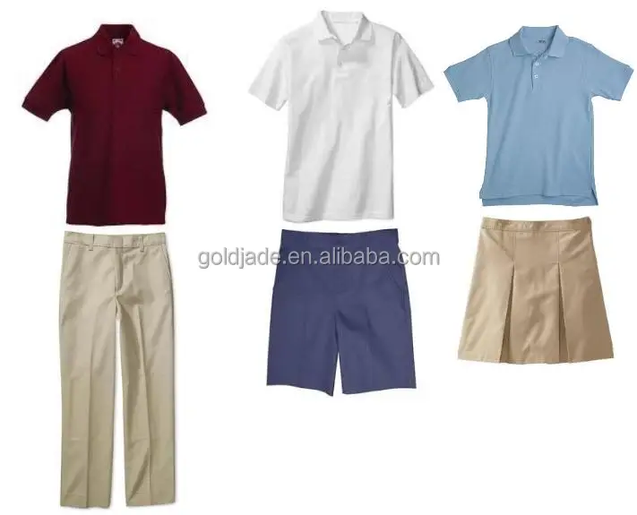 
OEM school boys and girls pants Wholesale Primary School Uniform 