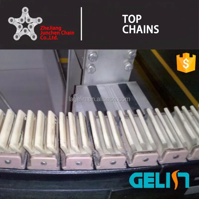 
G4 Vertical Lifting Clamp Conveyor chains for Bottles/snap-on side flexing chain gripper 