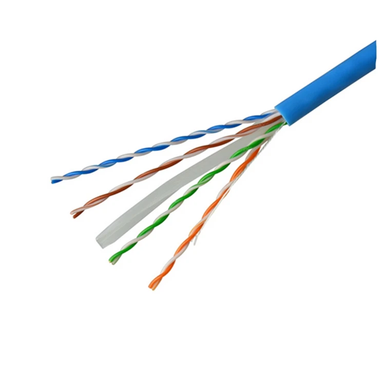 OEM factory price 26AWG 0.38mm CCA cat6 cable UTP network cable