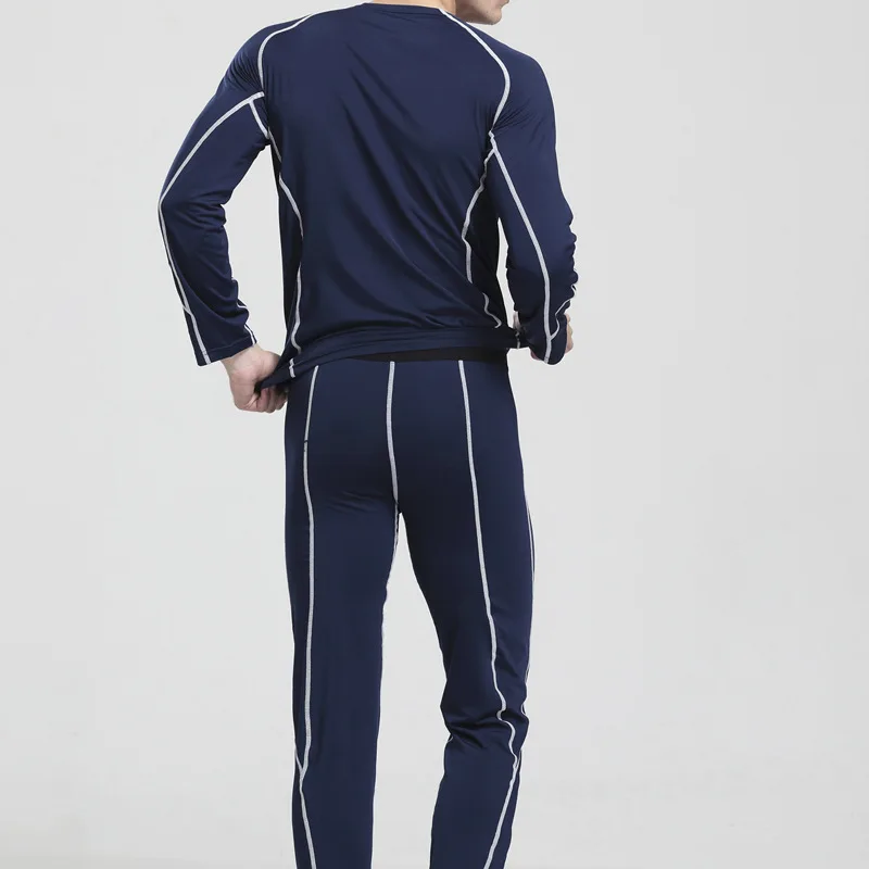 
Mens underwear wholesale winter thermal suit long johns thermal underwear pajama set 