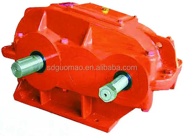 ZQ серии мягкие зубы коробка передач снижение скорости для ленточный конвейер