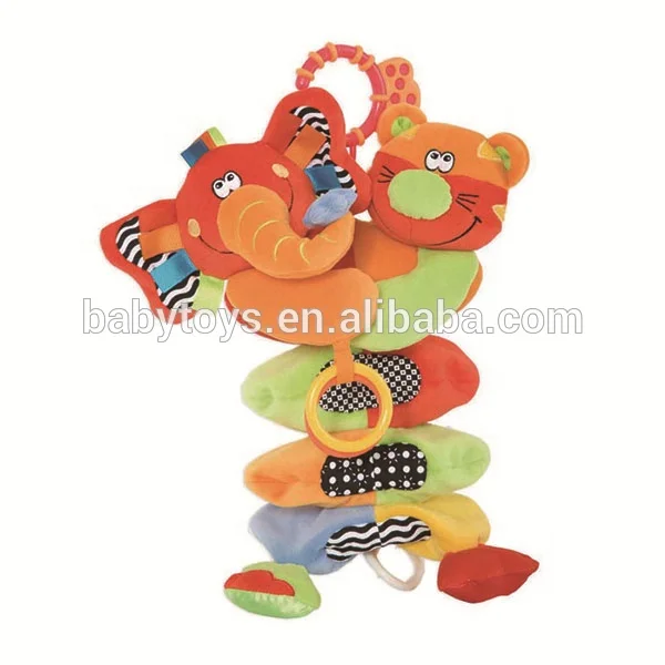 Baby Plush Musical Hanging Elephant Toy