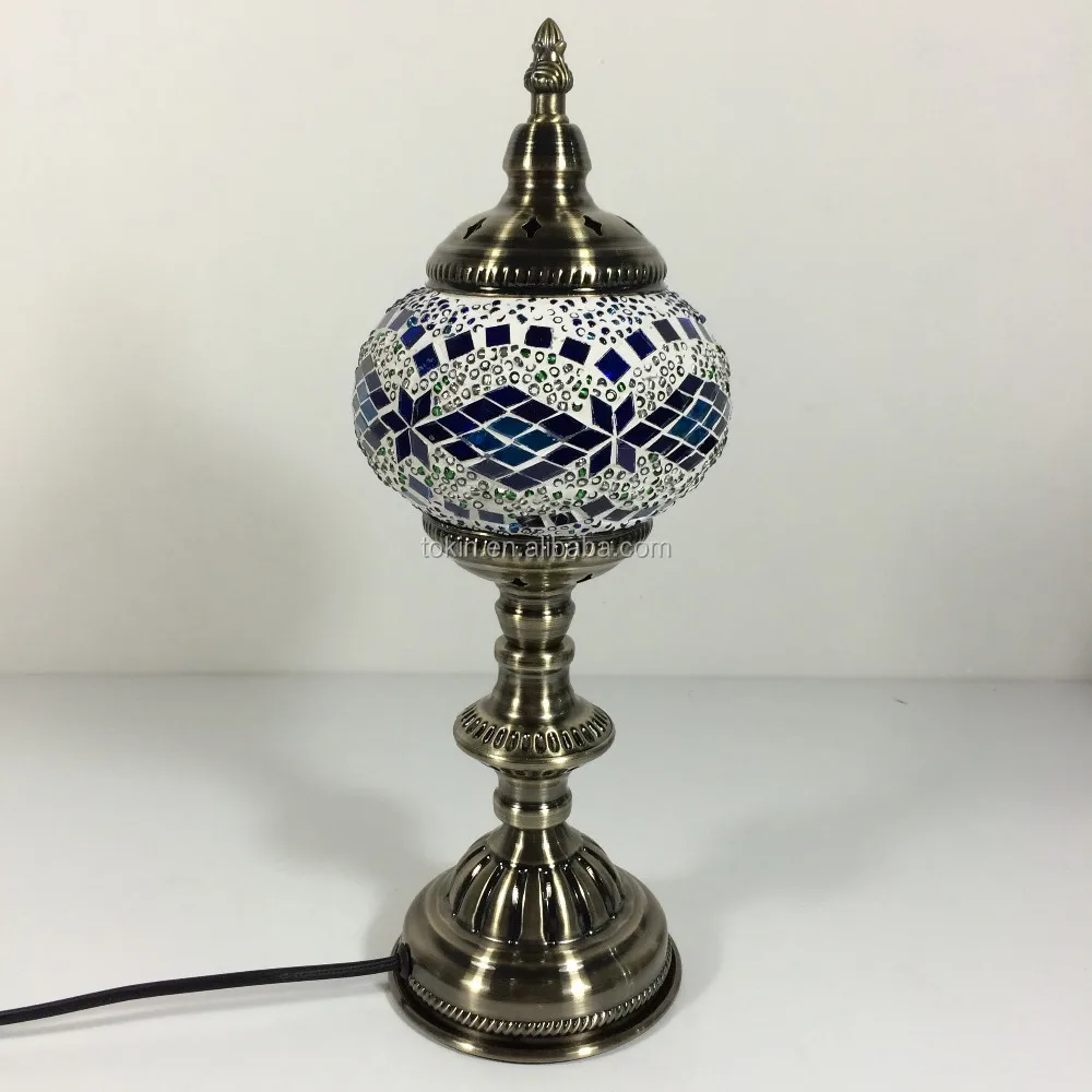 2021 New Design home decorative (TC1M02) Handmade Mosaic Art Turkish table Lamps
