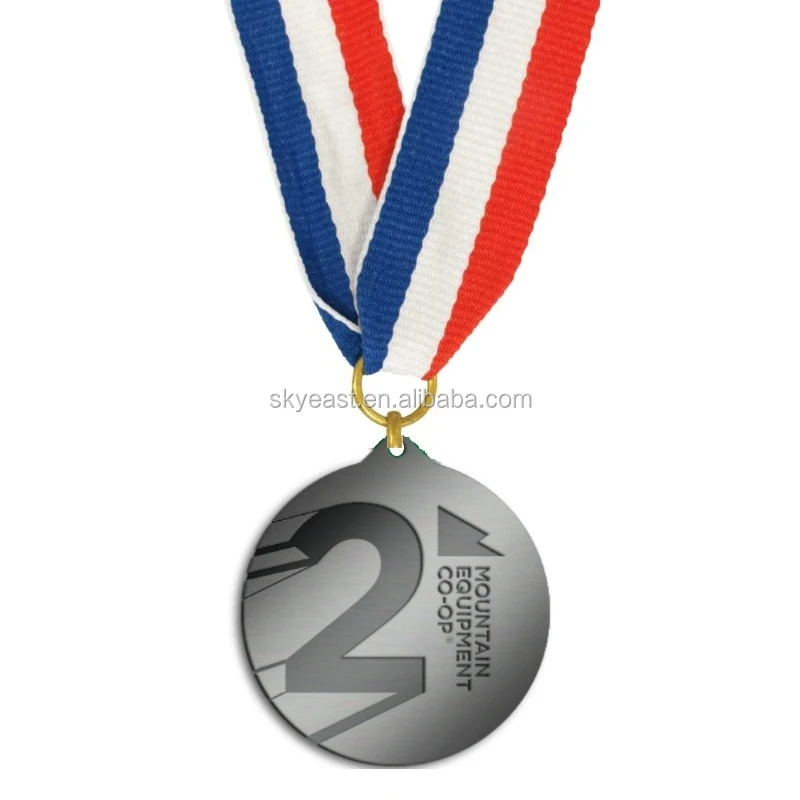 
Wholesale Customized Logo Sport Metal Medals with Ribbon 