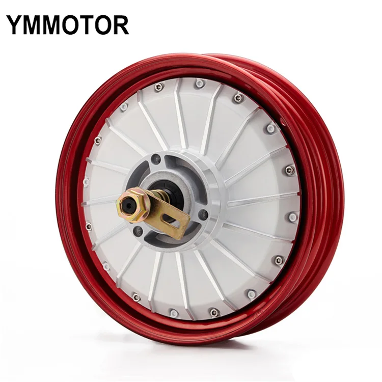 High Efficiency High Speed 10Inch 2000W Scooter Electric Wheel Hub Motor