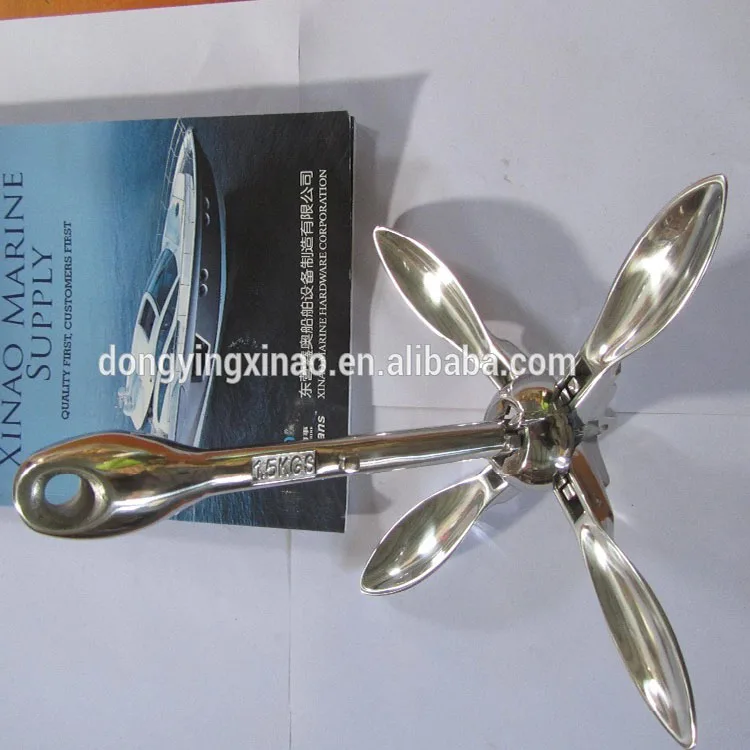 
Xinao Supplies Stainless Steel Marine Folding Anchor 