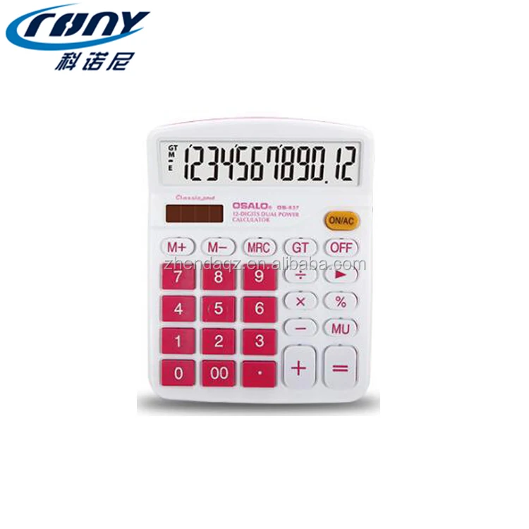 Clan OEM pencil case with solar factories calculator