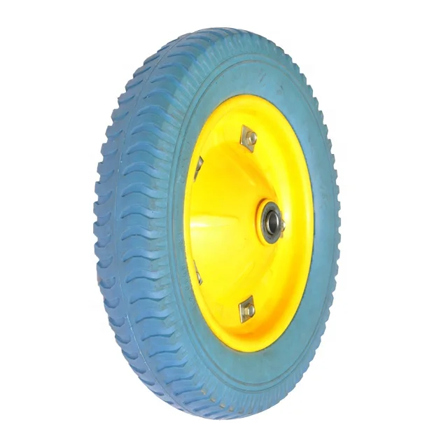 
Small Tire 3.00-8 Top Quality PU Foam Rubber Wheels For Wholesale 