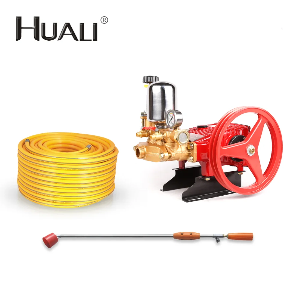 High quality portable water weedicide airless mobile piston pump sprayer