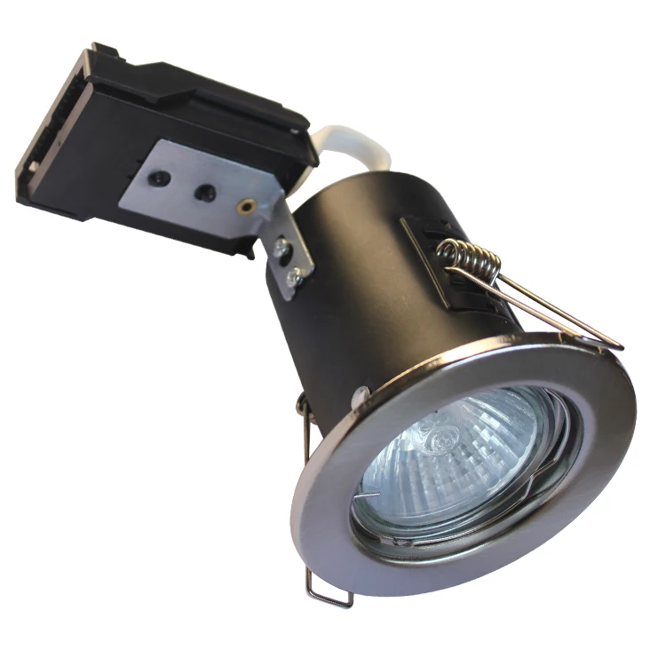 Fire Rated GU10 Downlights Fixed / Tilt with LED bulbs Ceiling Spots