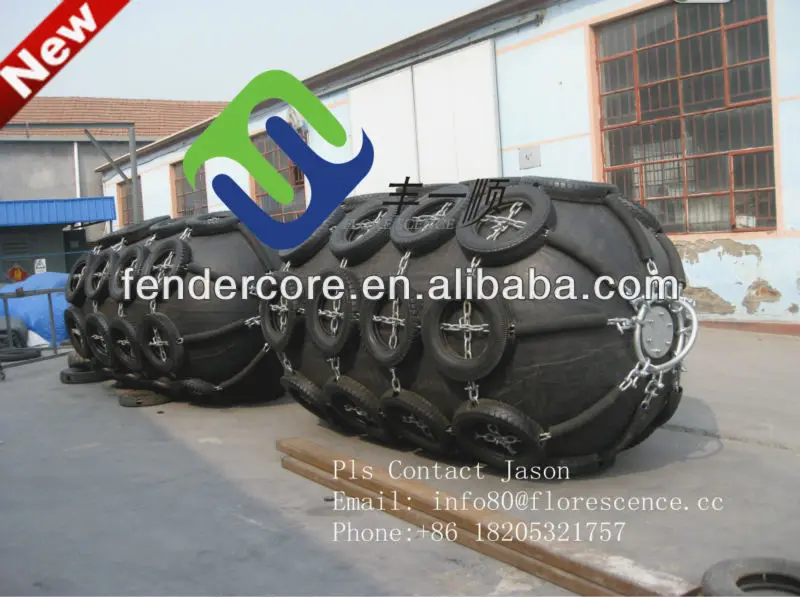 D2.0m*l3.5m пневматические резиновые буферы( кор и слинг тип)