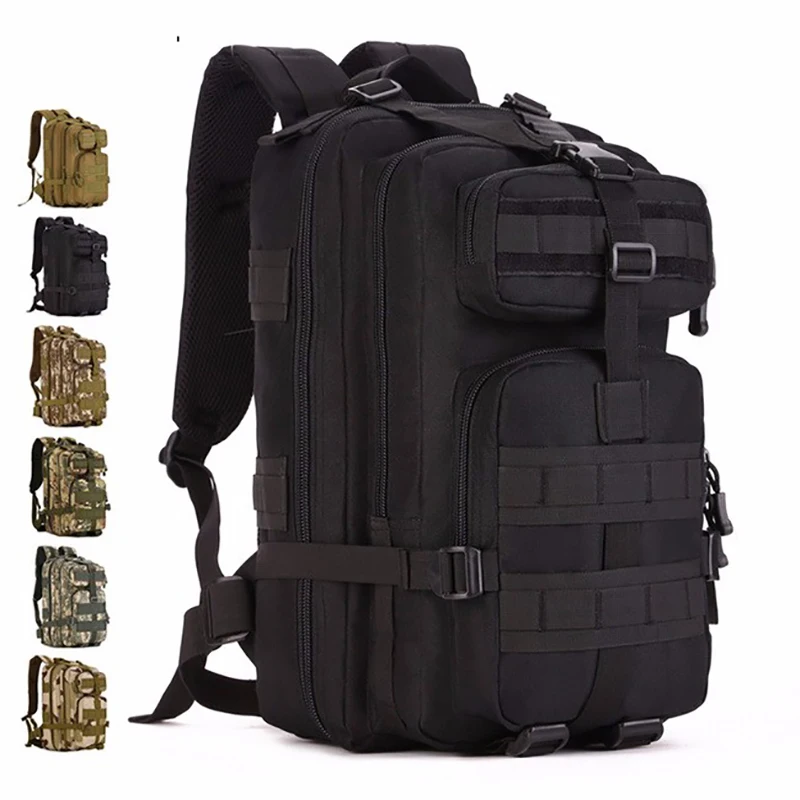 
Oxford Waterproof Sport Bag 30L for Camping Traveling Hiking MOLLE System 3P Military Tactical Backpack 