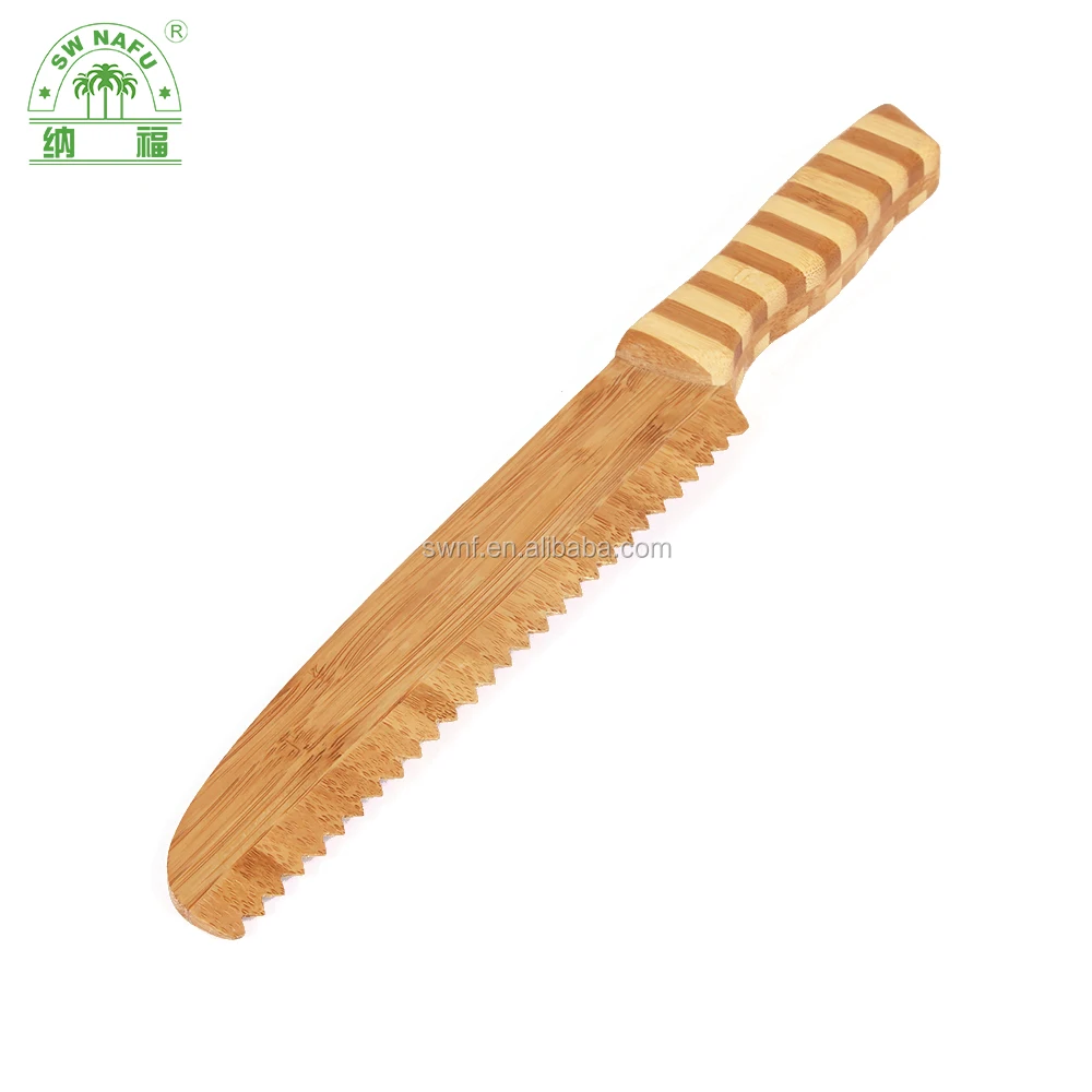 
Eco-freindly kitchenware set bamboo bread kitchen knife wholesale 
