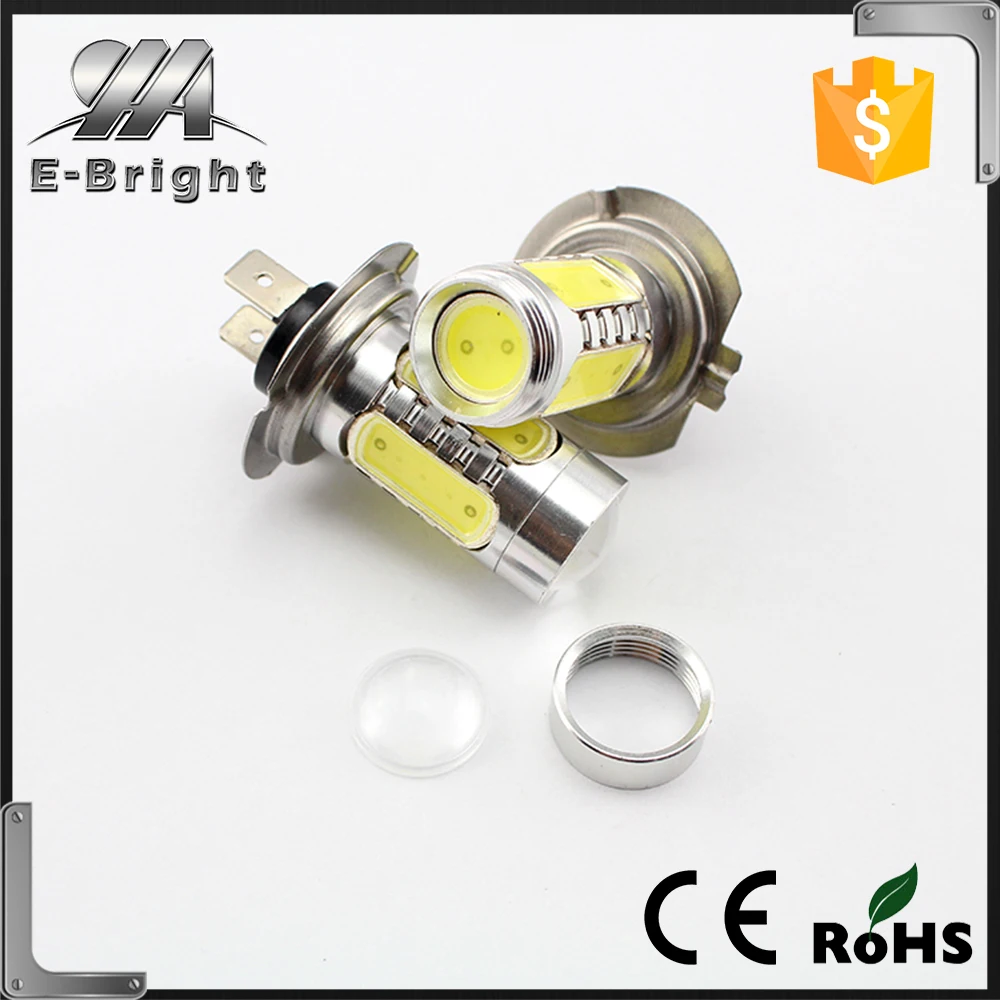 H7 Высокой Мощности 7.5 Вт 5LED Чистый Белый Туман Глава Хвост Вождение Автомобиля Лампа Лампы