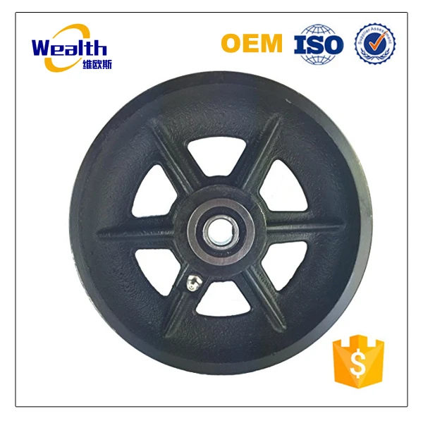 China foundry drawing casting cast iron flywheel manufacture