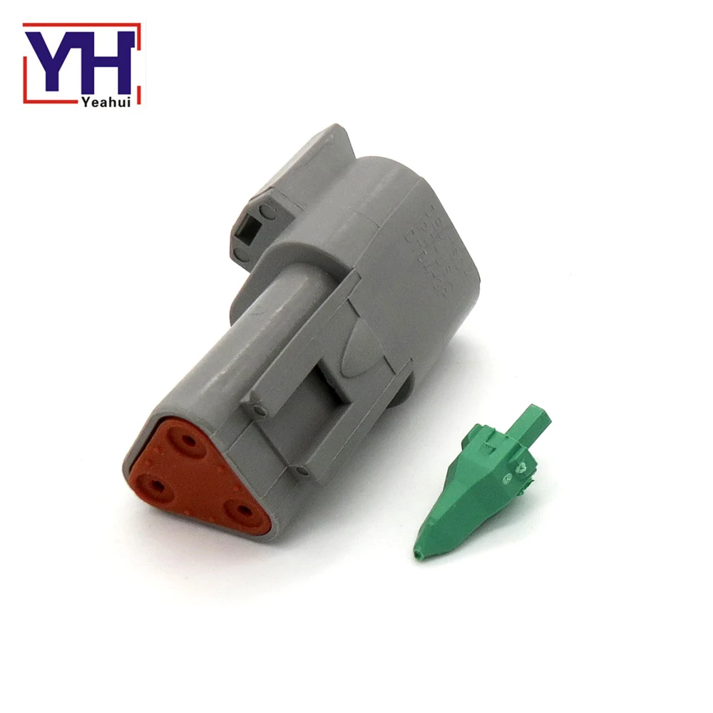 Deutsch промышленных товары Dt04-3P Dt043P P007 3 Way автомобильной разъем с W3P Wedgelock