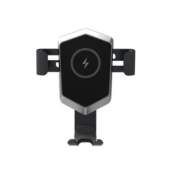 Qi Ultra SlimType-C Fast Charger Quick Charge 3.0 Car  Wireless Charger mount gravity cellphone holder charger