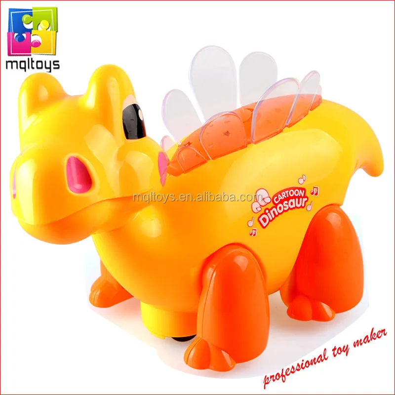 
B/O dinosaur bump & go light sound cartoon dinosaur toy 