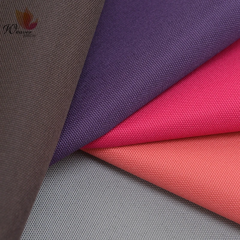 600D Encryption Cordura 100% Polyester Waterproof Oxford Fabric(DTY)With PU Coating For School bag and Handbag