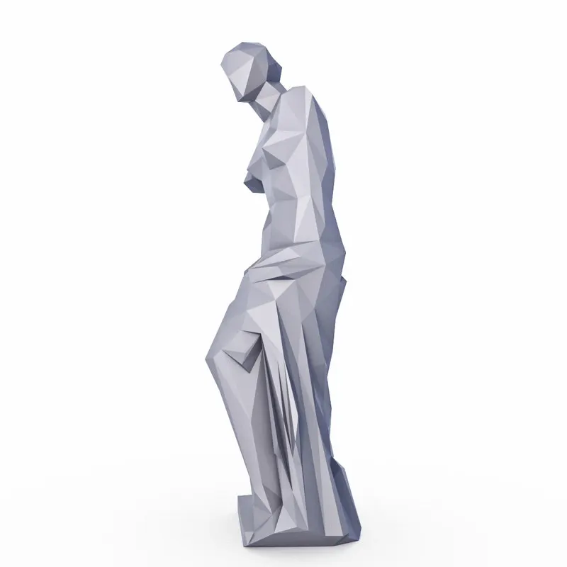 Venus de Milo Low Poly 3D model