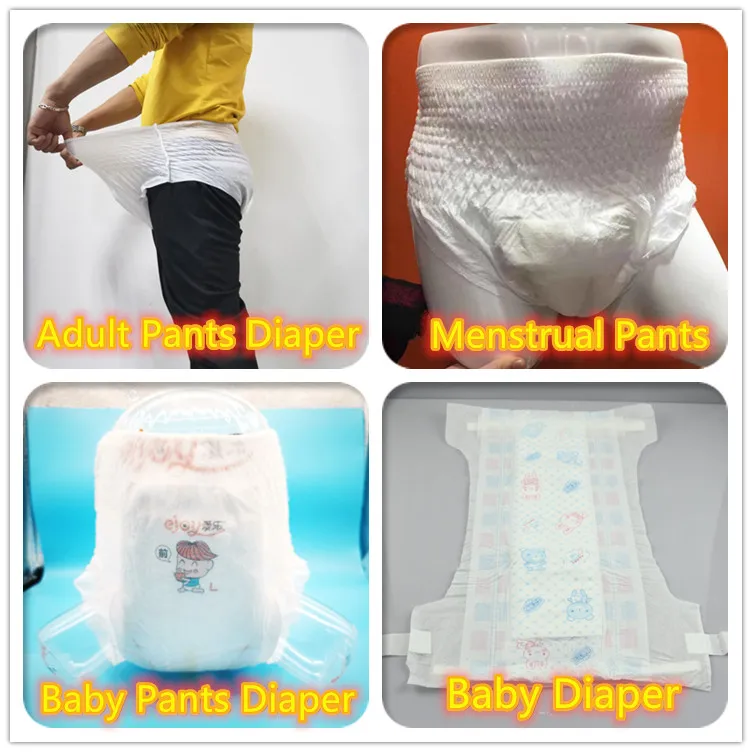 High quality adult diapers large size ultradry thick disposable diaper adult pants a grade adult pull diaper ups for sale