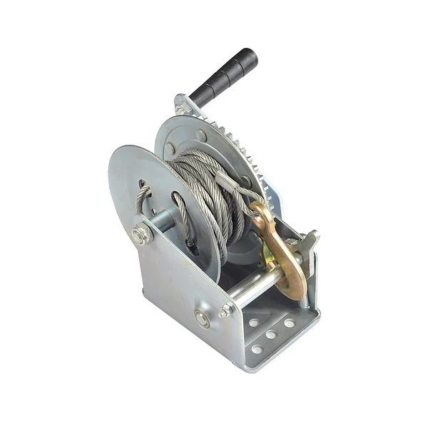 800LBS-- small hand manual portable boat winch