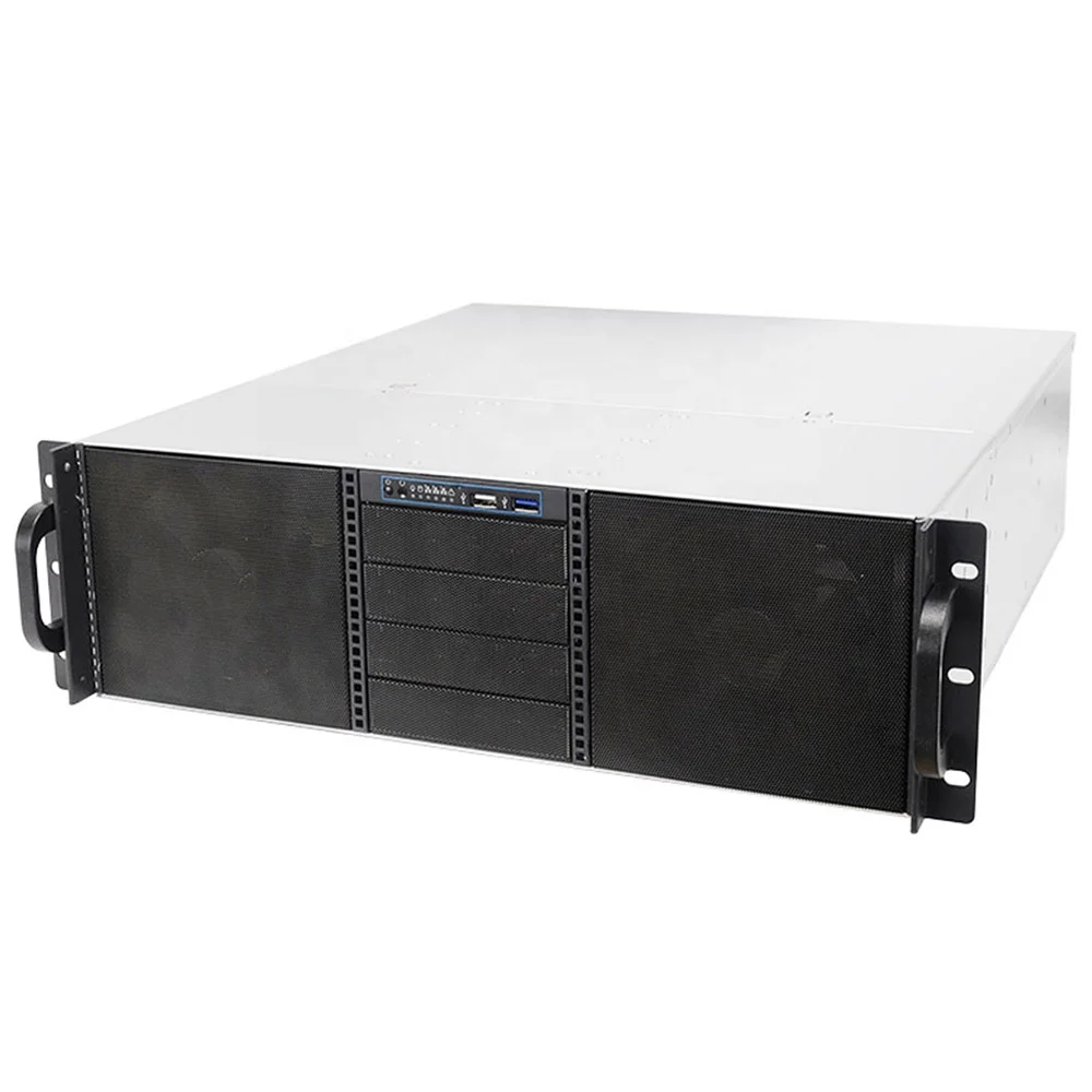 PC Computer Industrial Rack Mount Server 3U Chassis Case