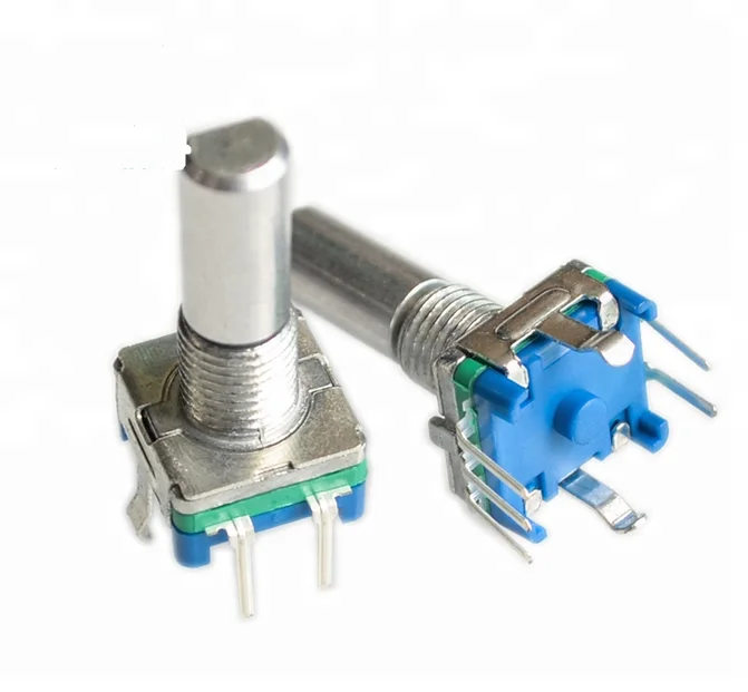 Rotary Encoder Code Switch / EC11 / Acoustic Digital Potentiometer With Switch Five feet long 20MM