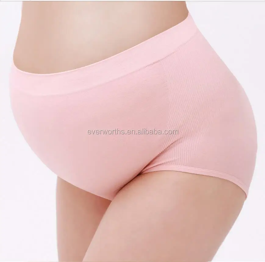 Мягкие эластичные бесшовные трусики для беременных для женщин