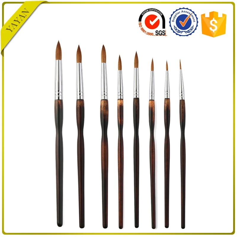 Китайский производитель художественные наборы кистей Kolinsky соболиный волос каллиграфические кисти ручки для профессионалов
