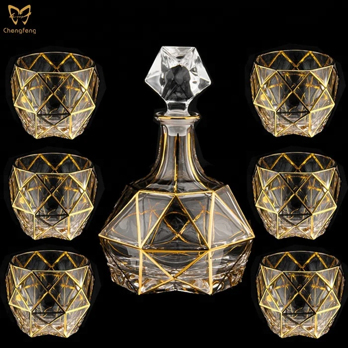 
Whiskey Decanter set of 7pcs for home 