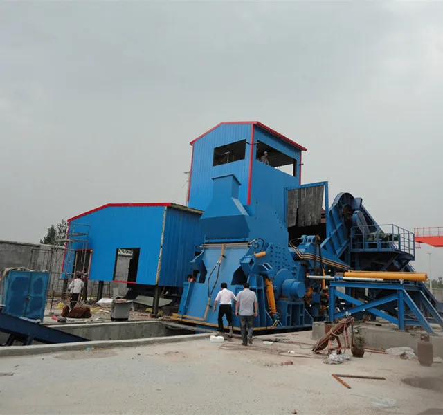 Scrap metal steel iron aluminum can shredder machine(High Quality)