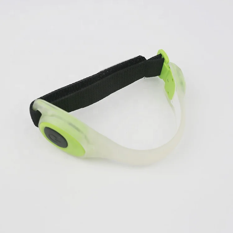 Outdoor LED Sports Wrist Leg Armband Flashing Safety Warning Light for Running Cycling Hiking Jogging