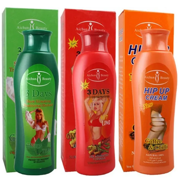 Aichun beauty 3 Days slimming cream chili and ginger weight loss burning fat cream
