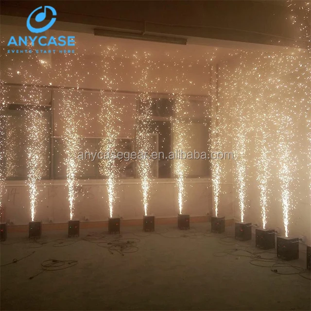Digital Fireworks Fountain Cold Sparkle Flame Stage Effect Machine