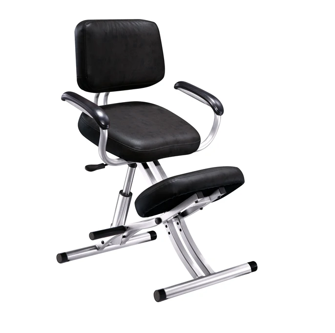 
Heated Brown Leather Kneeling Chair 