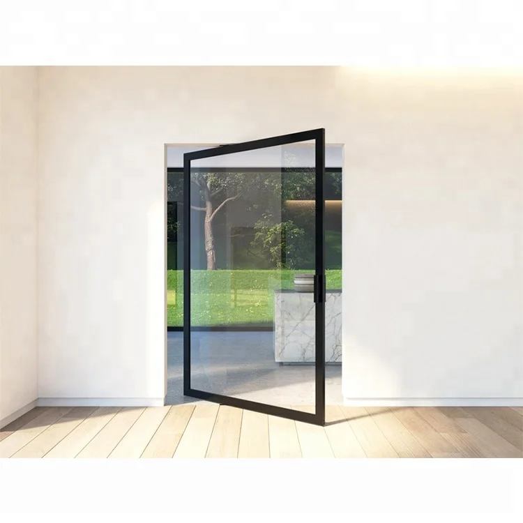 European standard entrance rolling metal doors security room french double glass door for house