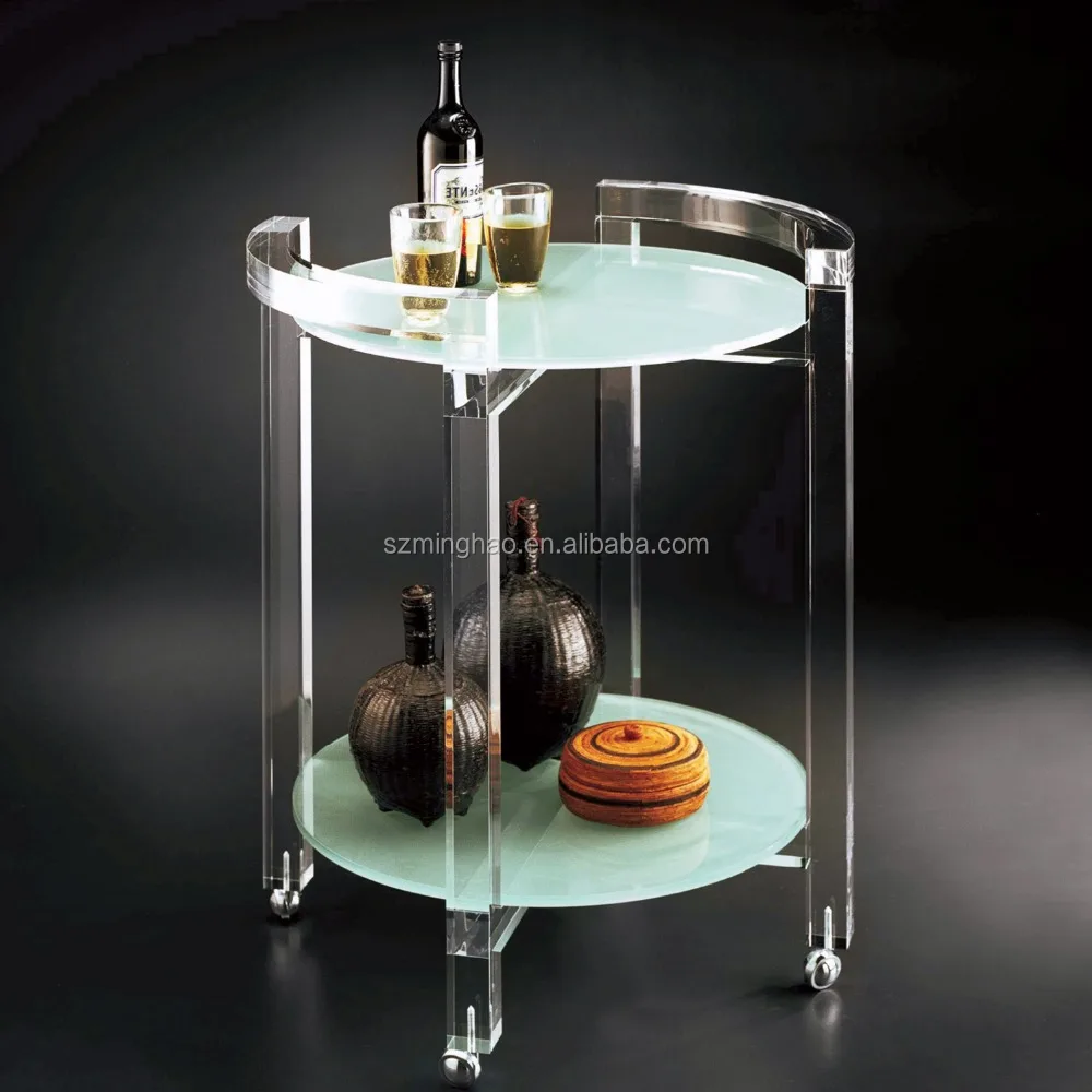 Тележка для отеля, акриловая тележка