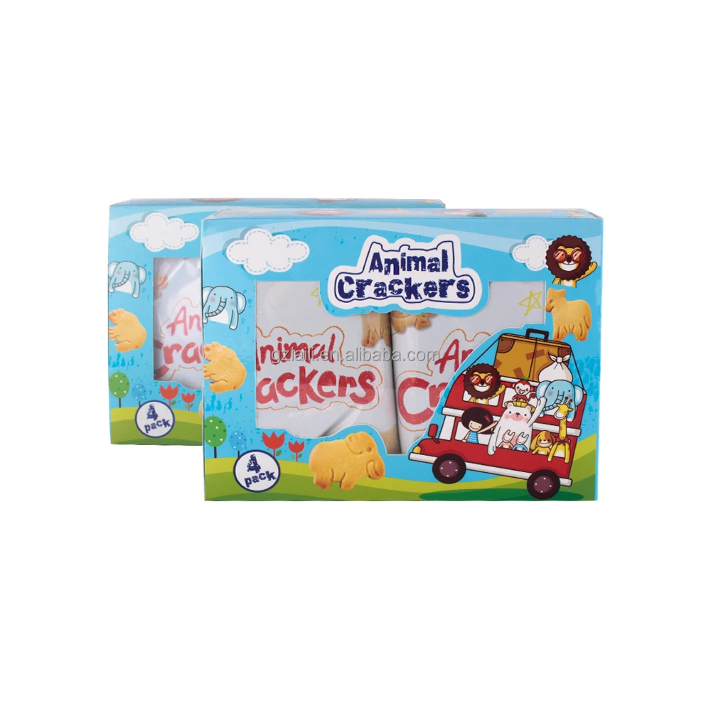 Animal Cracker and Cheese Snacks