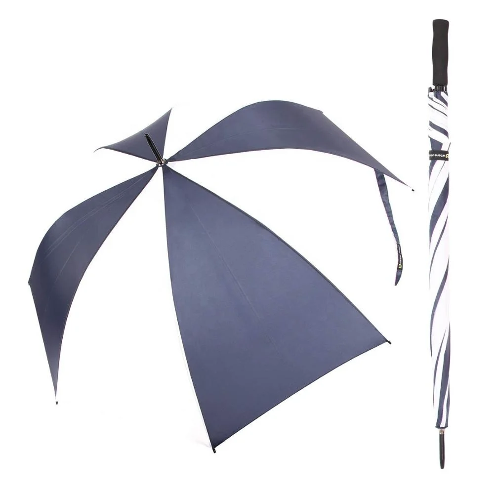 Реклама и рекламные подарок бренд печати античная качества длинные Гольф Темно-синий зонт для мужчин