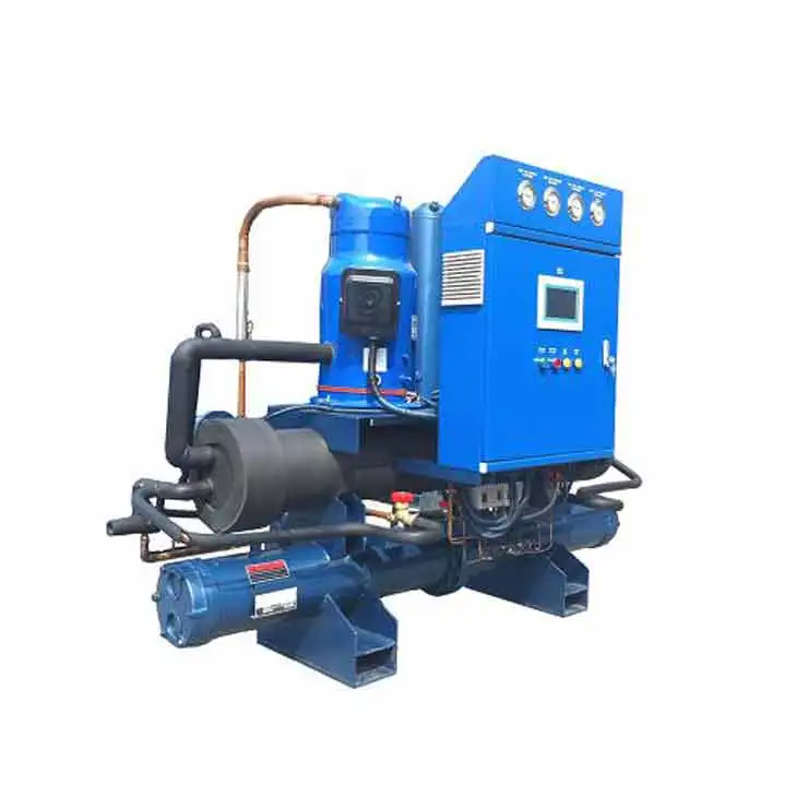 
industrial air cooling industrial oil screw water chiller 