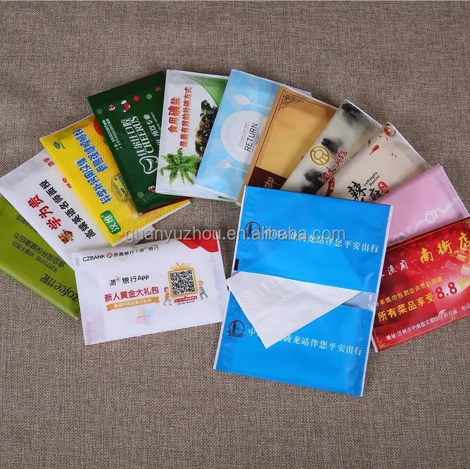 
 Индивидуальный Логотип, рекламный бумажник, салфетка для лица  