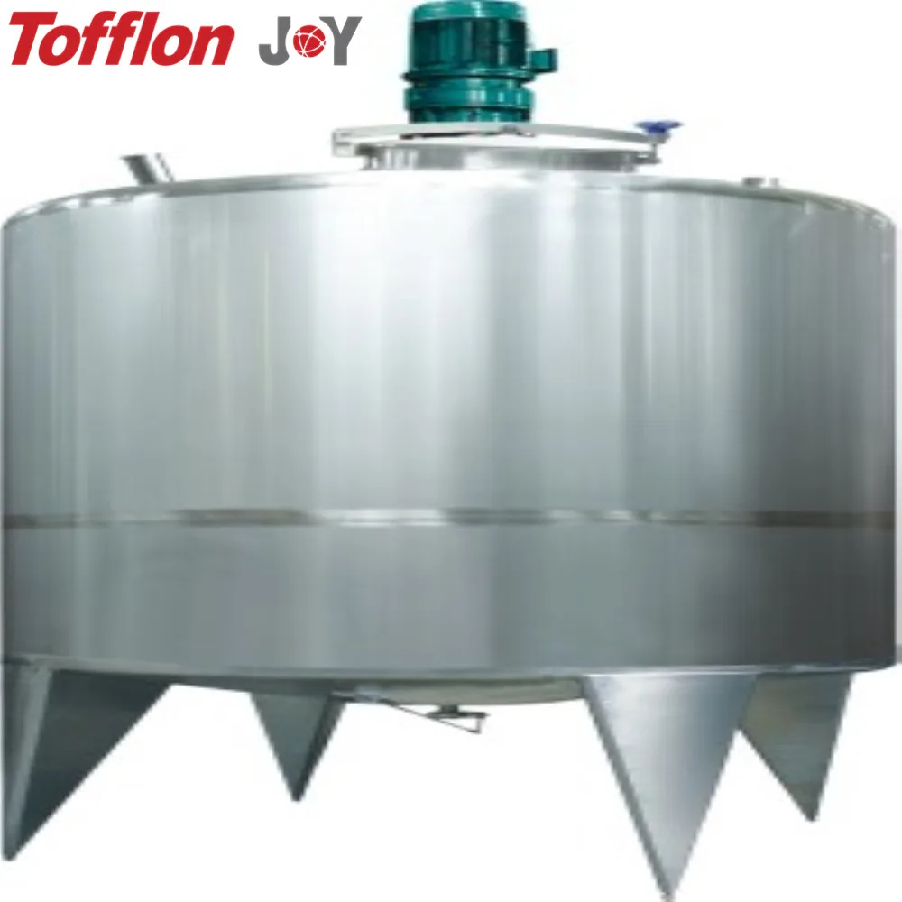 
1000 liter stainless steel mixing tank with agitator 