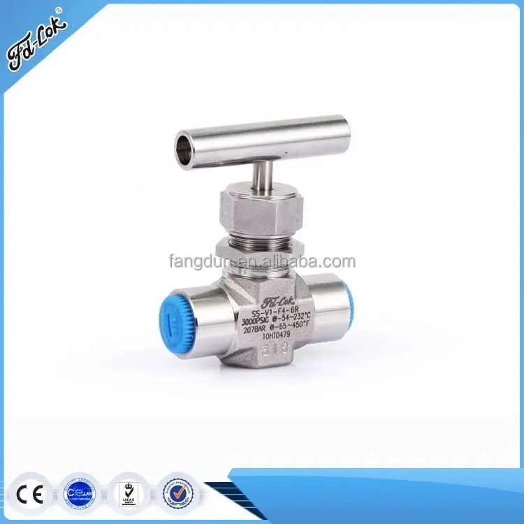 Высокое качество низкая цена двойной блок спускной клапан игольчатый