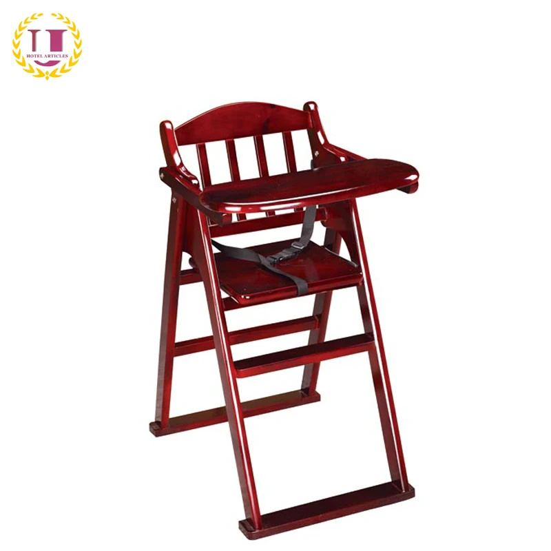 Restaurant Wooden Baby High Chair