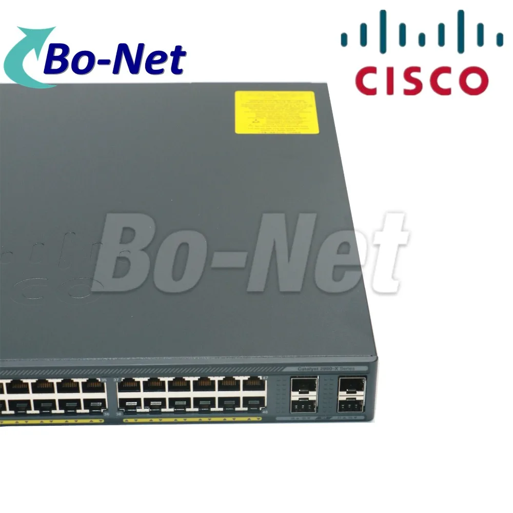 Cisco Catalyst WS-C2960X-48LPS-L 48 порт 10/100/1000 м переключатель управляемый коммутатор сети C2960X серии