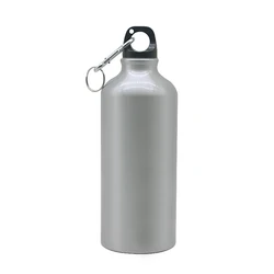 500ml sublimation white blank aluminum travelling Outdoor Camping Cycling sipper sport water bottles