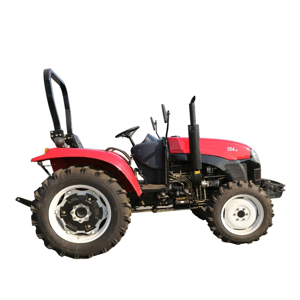 
Mini farm tractor 55hp 4x4 competitive with massey ferguson tractor price 