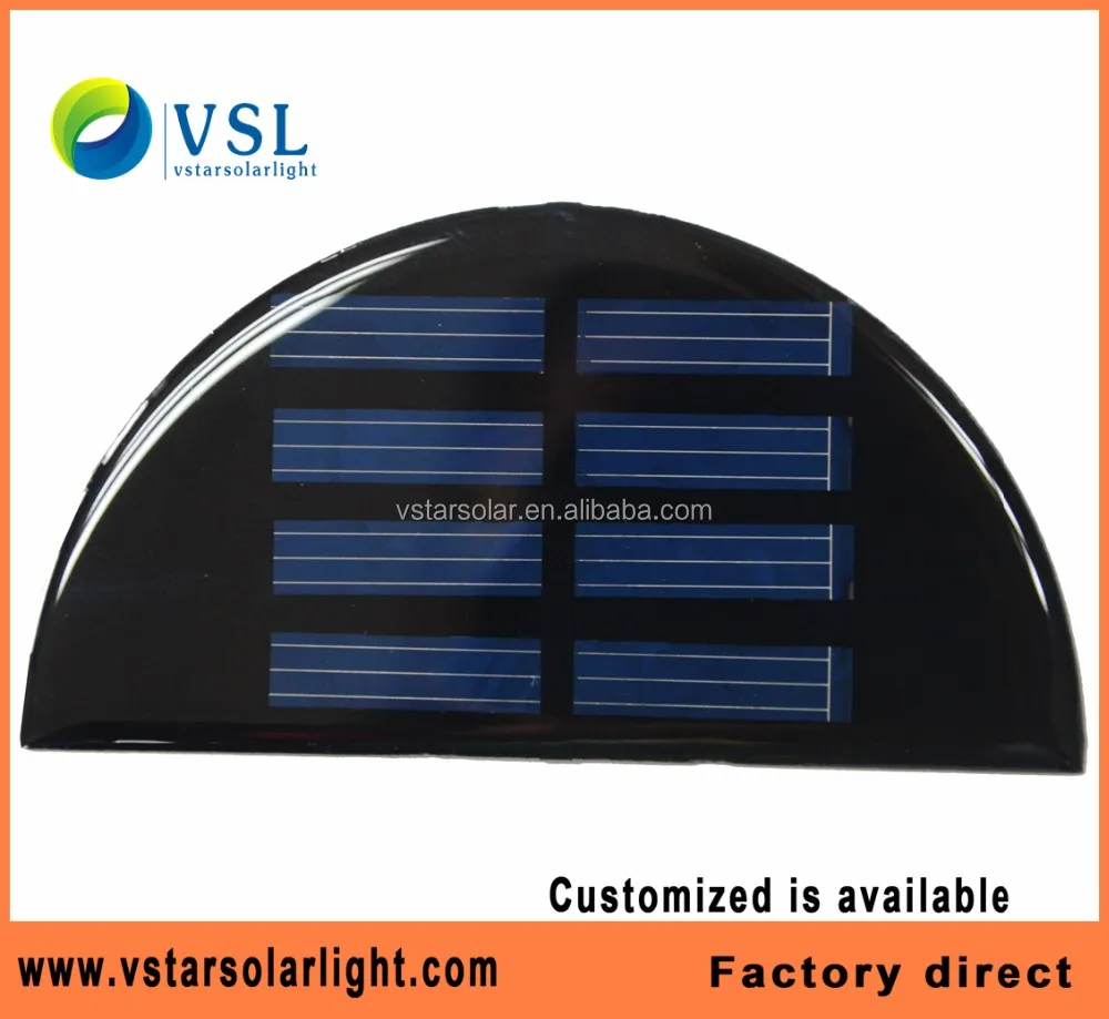 
Mini epoxy Solar Panel in stock various power shapes, voltage, power. triangle/ half round solar panel 
