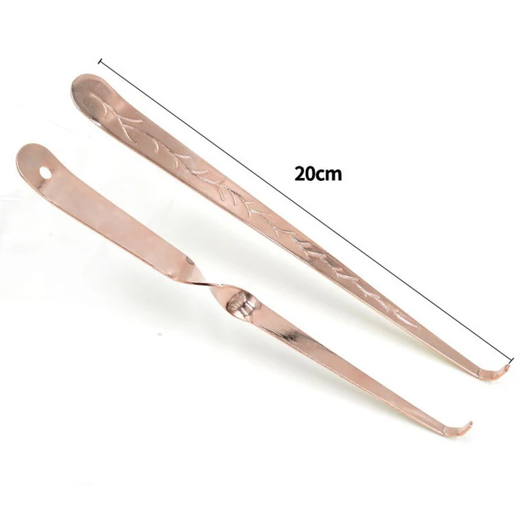 Stainless Steel Silver Gold Rose Gold Middle Twist Candle Wick Dipper